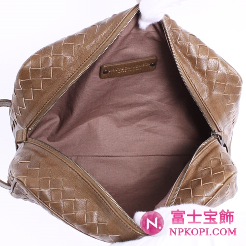 Bottega Veneta/ボッテガ・ヴェネタ カーフレザー ヴィンテージ セカンドバッグ シェーンブラウン 174361V61412802